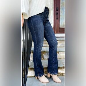 Judy Blue | High Waisted Slim | Side Slit Bootcut Jeans | Women’s Size 0/24